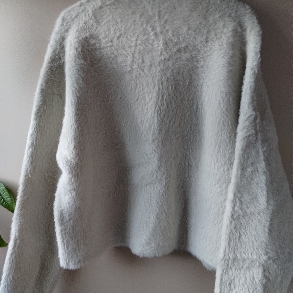 J. Crew Double Faced Wool Blend Teddy Jacket Medium - Picture 6 of 10